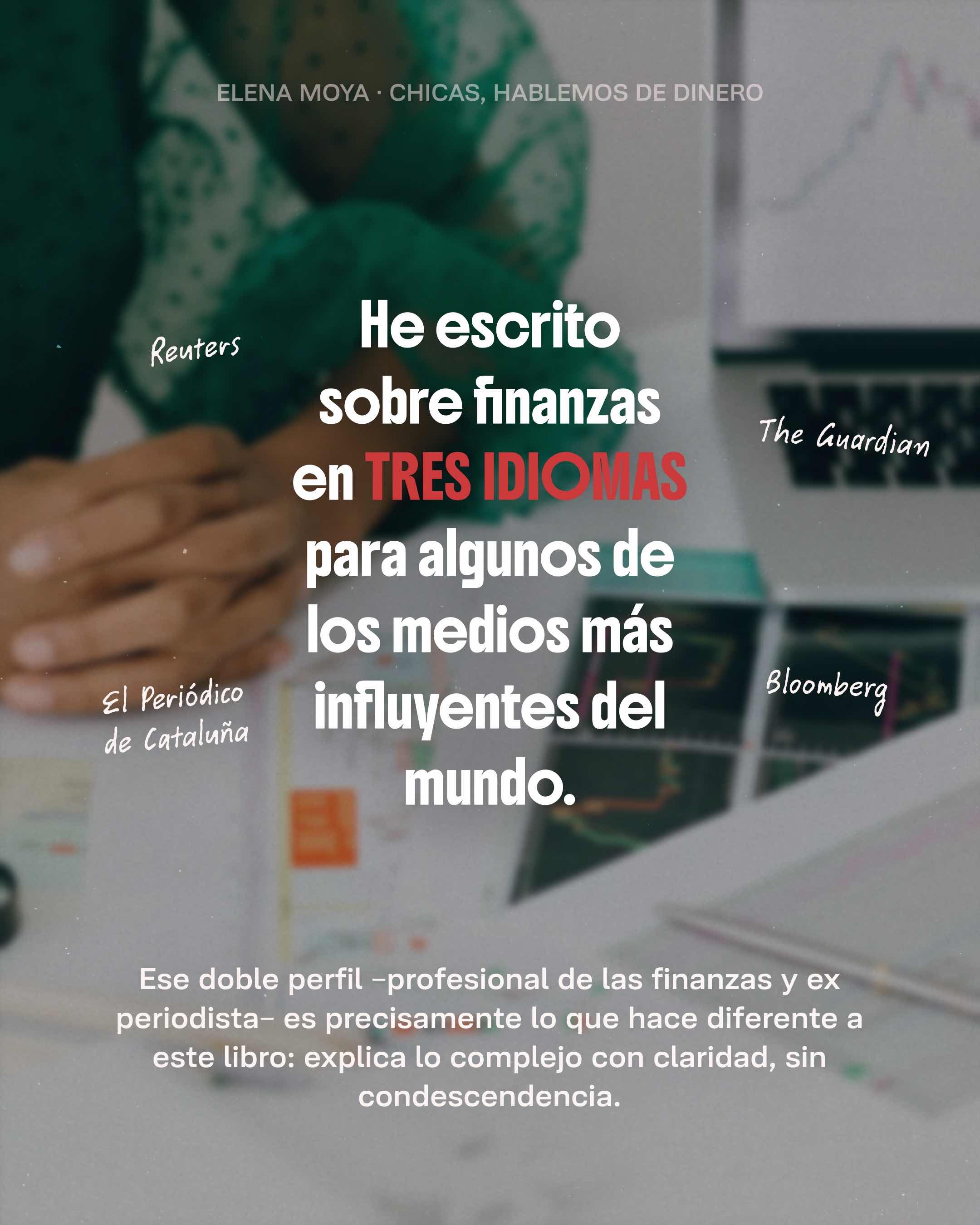 Consejo financiero de Elena Moya